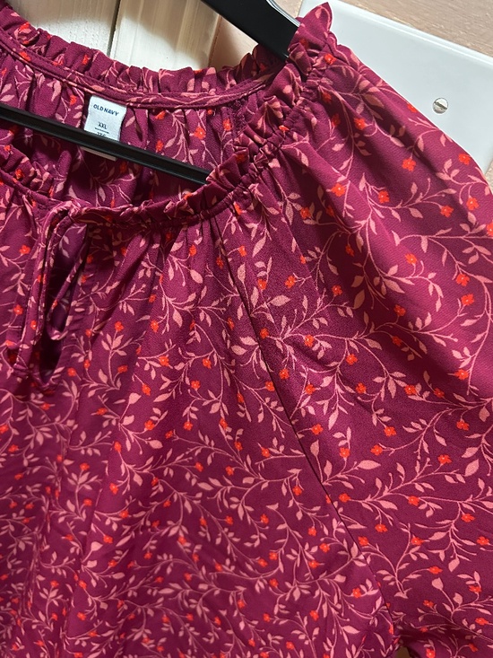 NWT Girls Blouse plus size - Picture 2 of 4